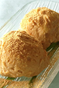 ミキサ－で簡単♪きな粉とさつま芋のアイス