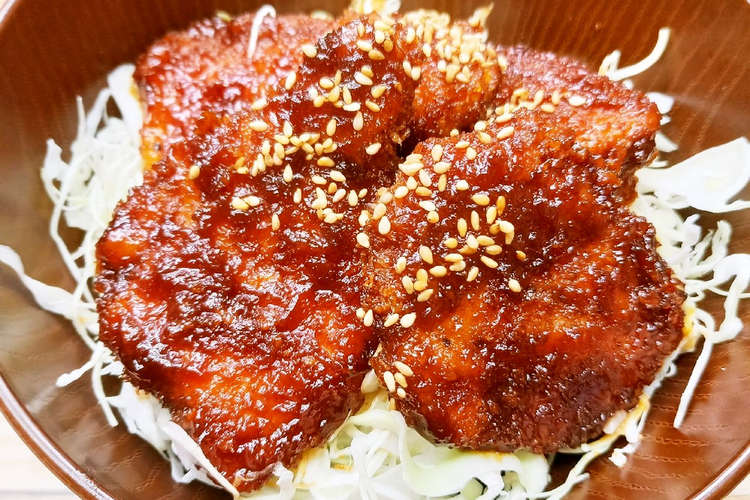 ガッツリ食べたい ソースカツ丼 レシピ 作り方 By ポテチ犬 クックパッド 簡単おいしいみんなのレシピが355万品