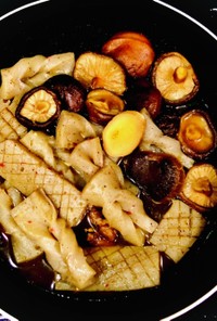 蒟蒻と椎茸のピリ辛煮 美味しい精進料理♡