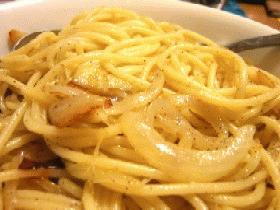 オニオンガーリックパスタ