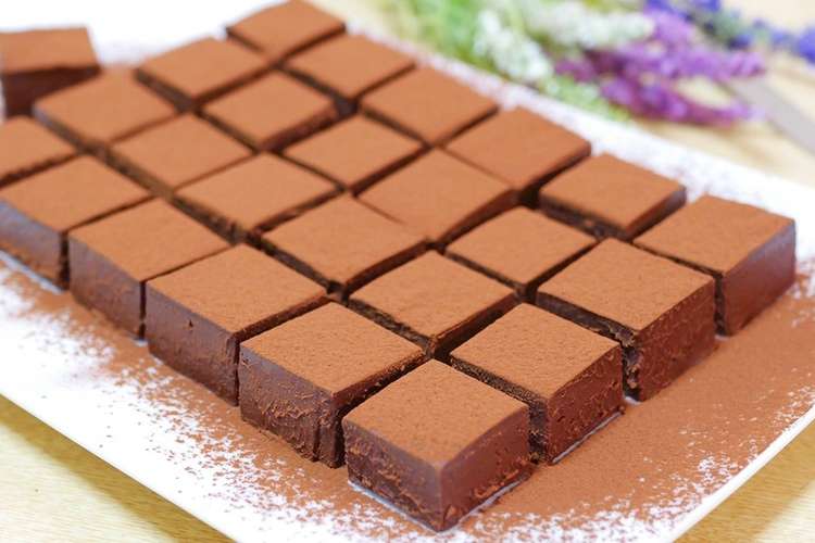 牛乳とチョコだけで作る簡単生チョコレート レシピ 作り方 By ひろまるクック クックパッド 簡単おいしいみんなのレシピが360万品