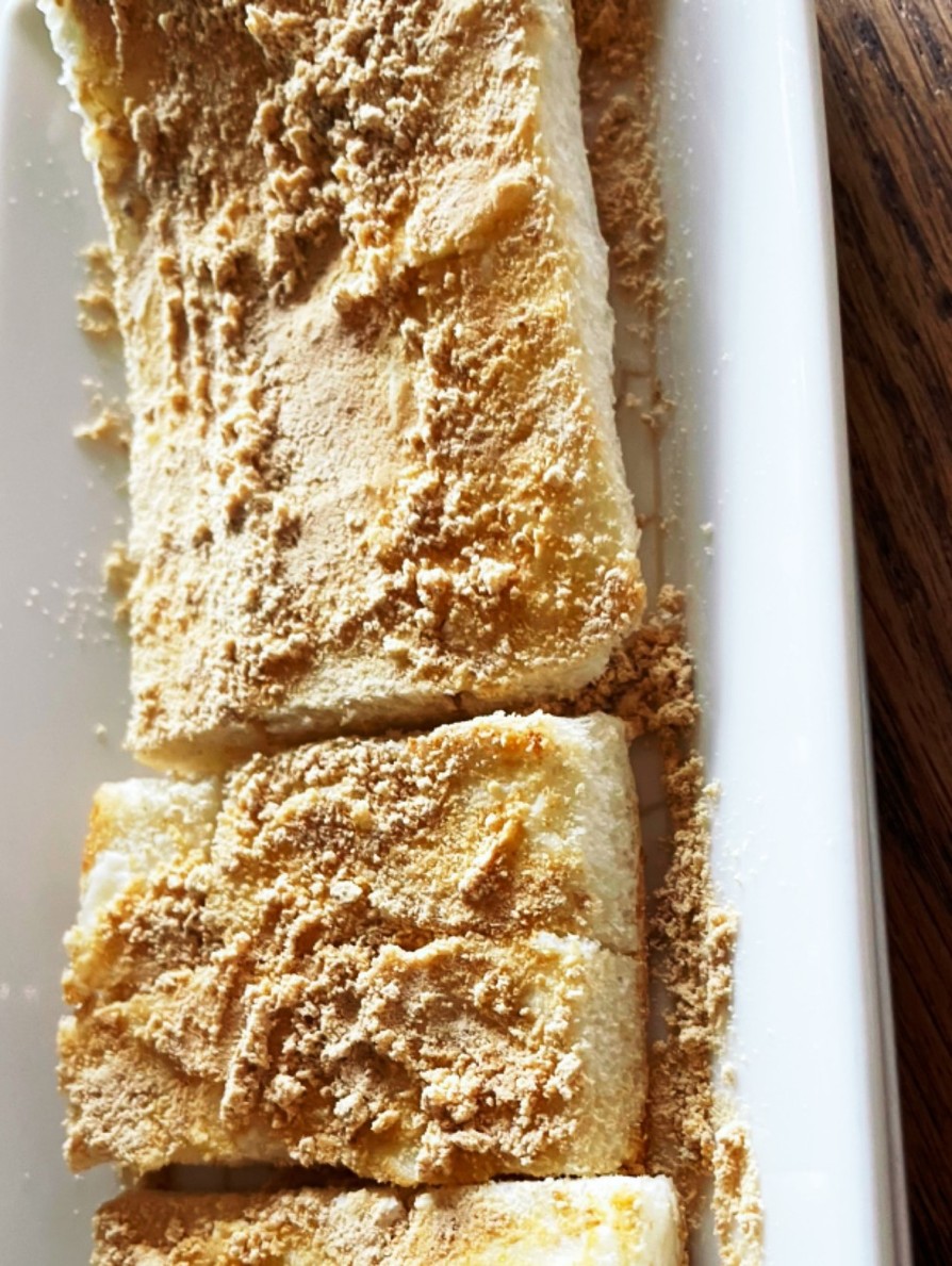 クリームチーズときな粉砂糖のパンの画像