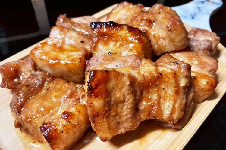 柔らかジューシー 豚バラ肉のオーブン焼き レシピ 作り方 By Miu Cafe クックパッド 簡単おいしいみんなのレシピが377万品