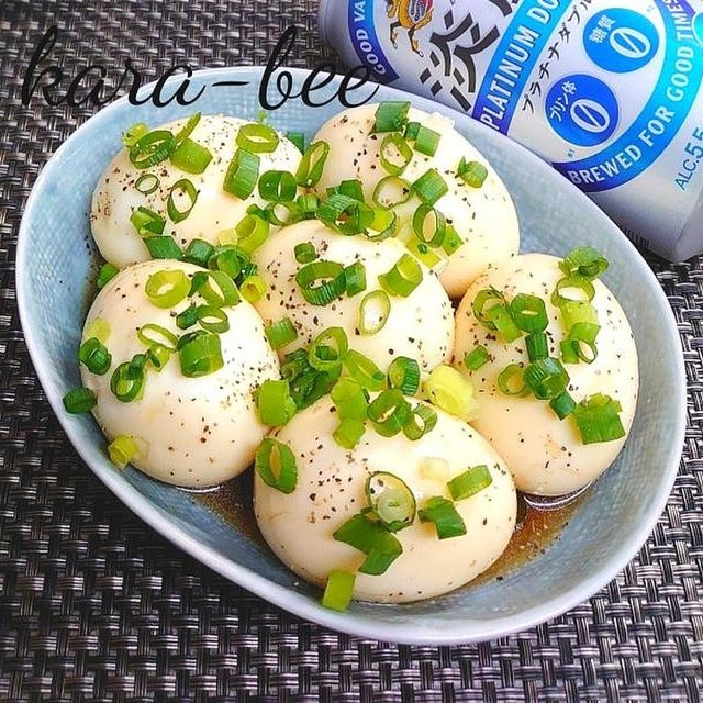 簡単おつまみ 中華風オイシャン味玉 レシピ 作り方 By からあげビール クックパッド 簡単おいしいみんなのレシピが374万品