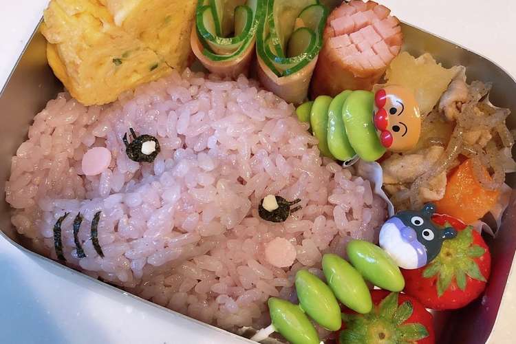 キャラ弁 ぞうさん 幼稚園弁当 レシピ 作り方 By Ro0703 クックパッド 簡単おいしいみんなのレシピが360万品