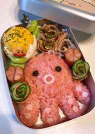 みんなが作ってる キャラ弁 たこさんのレシピ クックパッド 簡単おいしいみんなのレシピが354万品