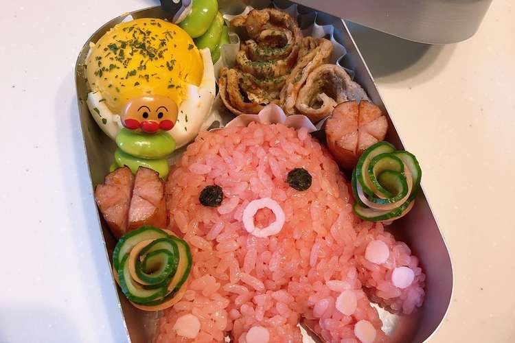 キャラ弁 タコさん 幼稚園弁当 レシピ 作り方 By Ro0703 クックパッド 簡単おいしいみんなのレシピが365万品