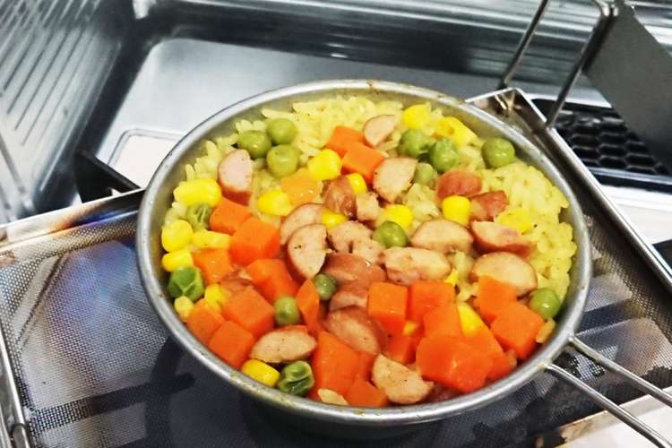 シェラカップ炊飯 炊き込みカレーピラフ レシピ 作り方 By 十六夜無月 クックパッド 簡単おいしいみんなのレシピが376万品