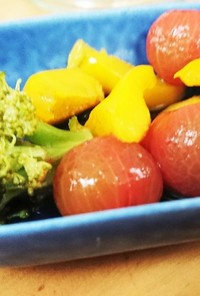 バルサミコ酢香る夏野菜のマリネ