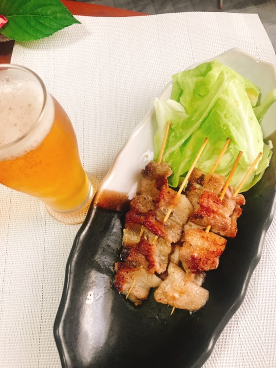 ジャーク風豚串のレシピ