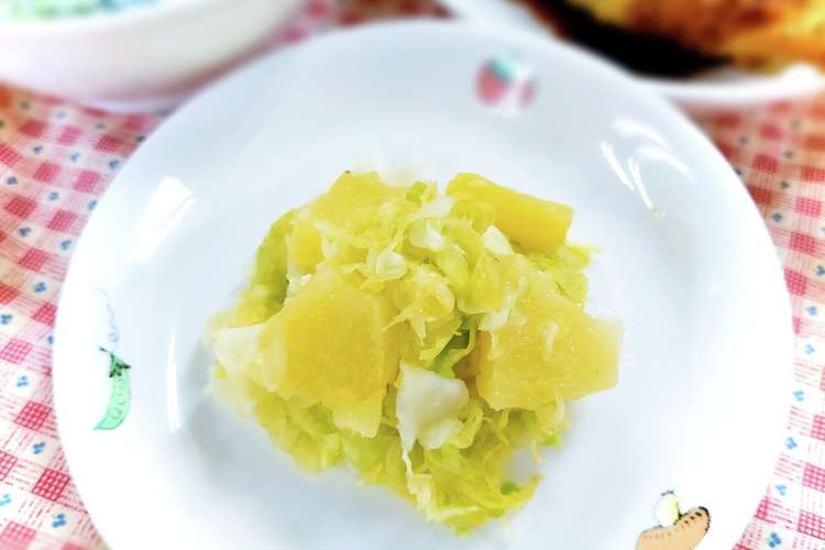 爽やかパイン入りサラダ 保育園給食 レシピ 作り方 By 日ノ出町保育園給食室 クックパッド 簡単おいしいみんなのレシピが359万品