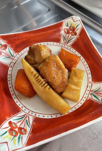 フライパンで作る！鶏と竹の子の炒め煮
