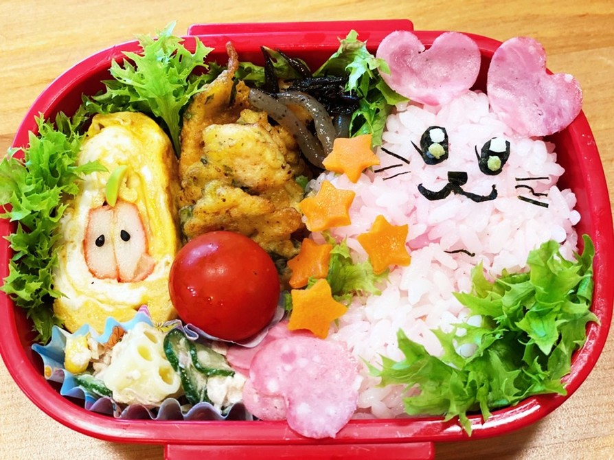 プリキュアくるるん弁当2☆ キャラ弁の画像