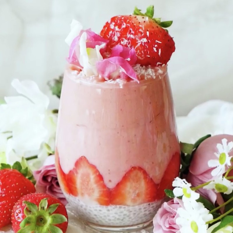 ズッキーニとイチゴのスムージー レシピ