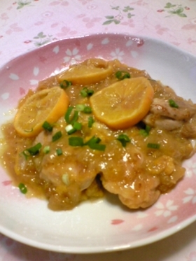 ★とろけるチキン☆オニオンみかんソース★