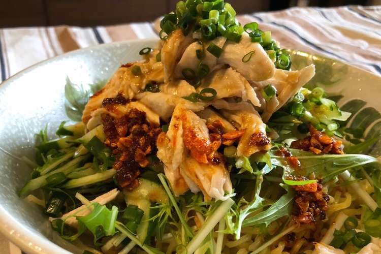 ささみとお野菜の涼麺 レシピ 作り方 By Loveloco クックパッド 簡単おいしいみんなのレシピが374万品