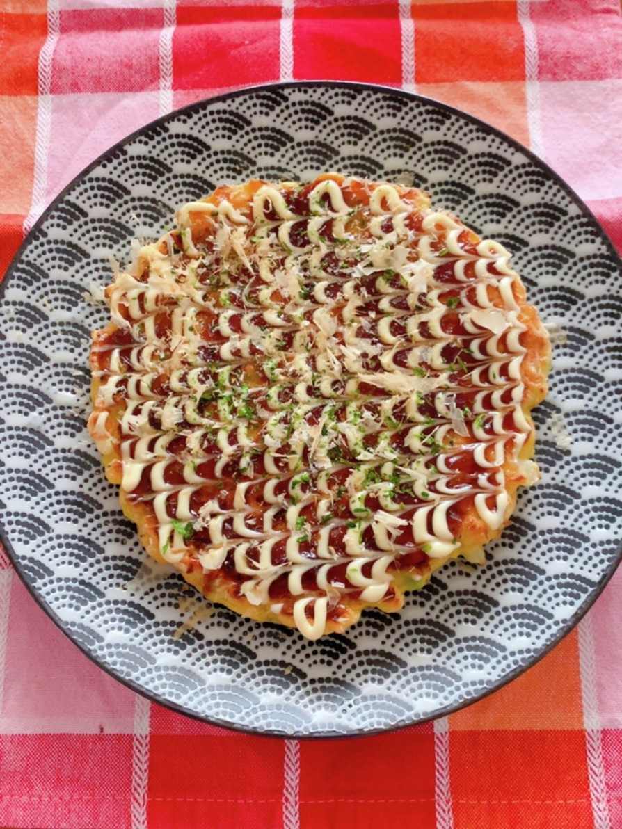 豚たまお好み焼きの画像