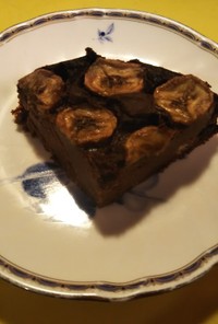ホケミお豆腐バナナココアケーキ