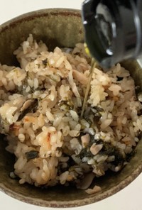 舞茸と海苔の炊き込みご飯