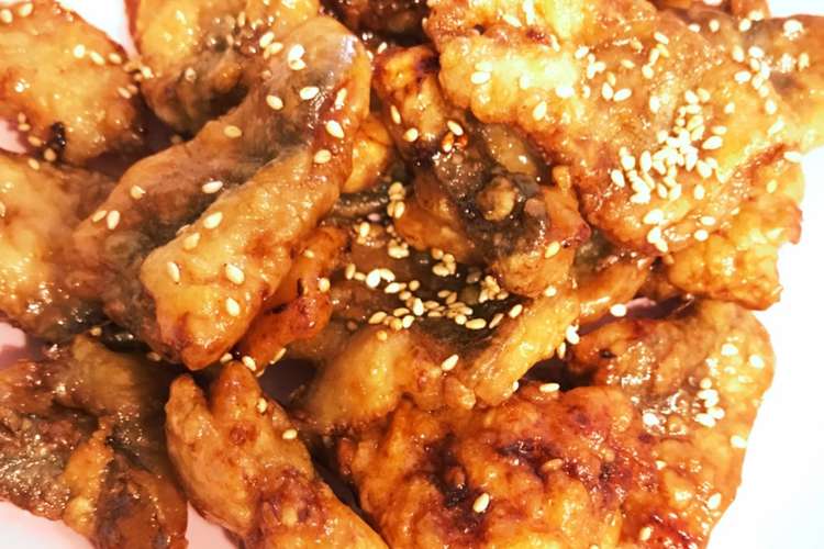 子供も大好き ホッケのカリカリ甘辛揚げ レシピ 作り方 By くらうん クックパッド 簡単おいしいみんなのレシピが378万品