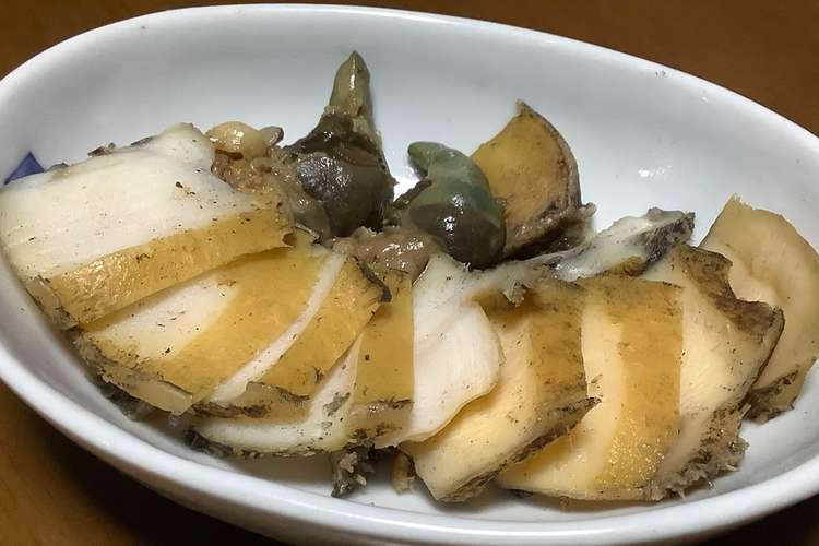 自宅で小料理屋の味 アワビの柔らか煮 レシピ 作り方 By クッキングシニアz3 クックパッド 簡単おいしいみんなのレシピが361万品