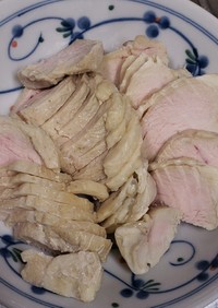 簡単！サラダチキン！手軽にたんぱく質摂取