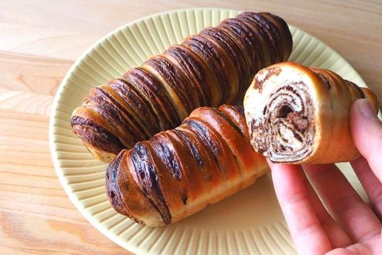 ちくわパン成形アレンジでマーブルパン作り レシピ 作り方 By クッキングちゃそ クックパッド 簡単おいしいみんなのレシピが366万品
