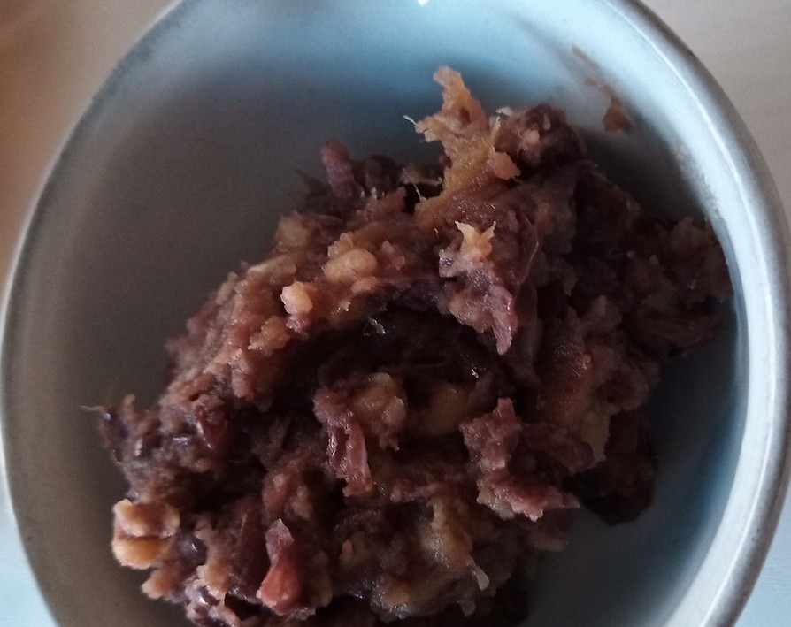 炊飯器小豆とさつま芋のあんこ 砂糖不使用の画像