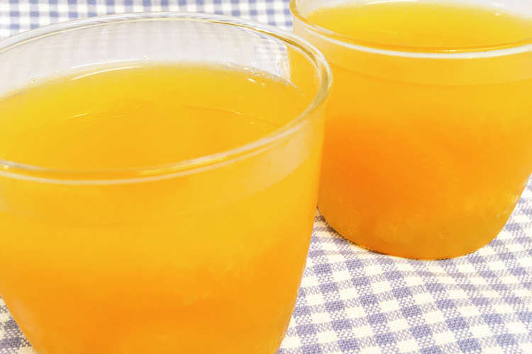 ぷるぷる なっちゃんの オレンジゼリー レシピ 作り方 By ハミング バード クックパッド 簡単おいしいみんなのレシピが373万品