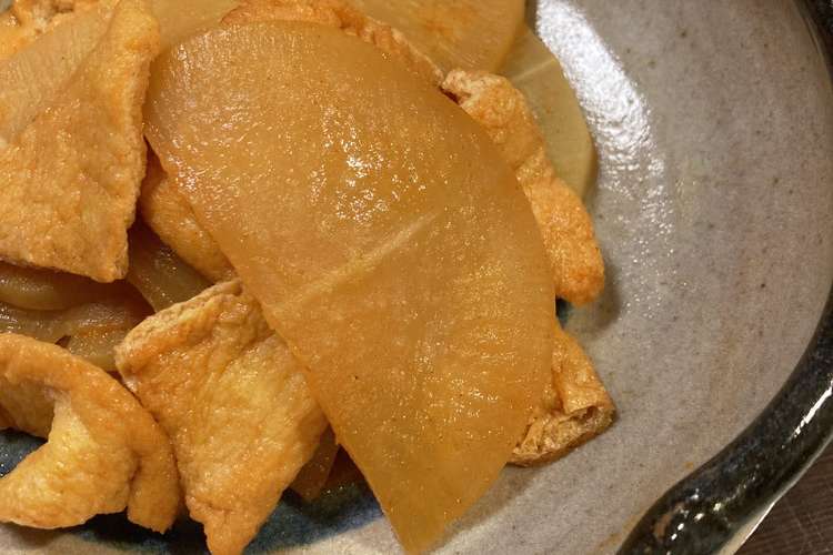 簡単 大根と油揚げのコチュジャン煮 レシピ 作り方 By だいちゃんまんま クックパッド 簡単おいしいみんなのレシピが358万品