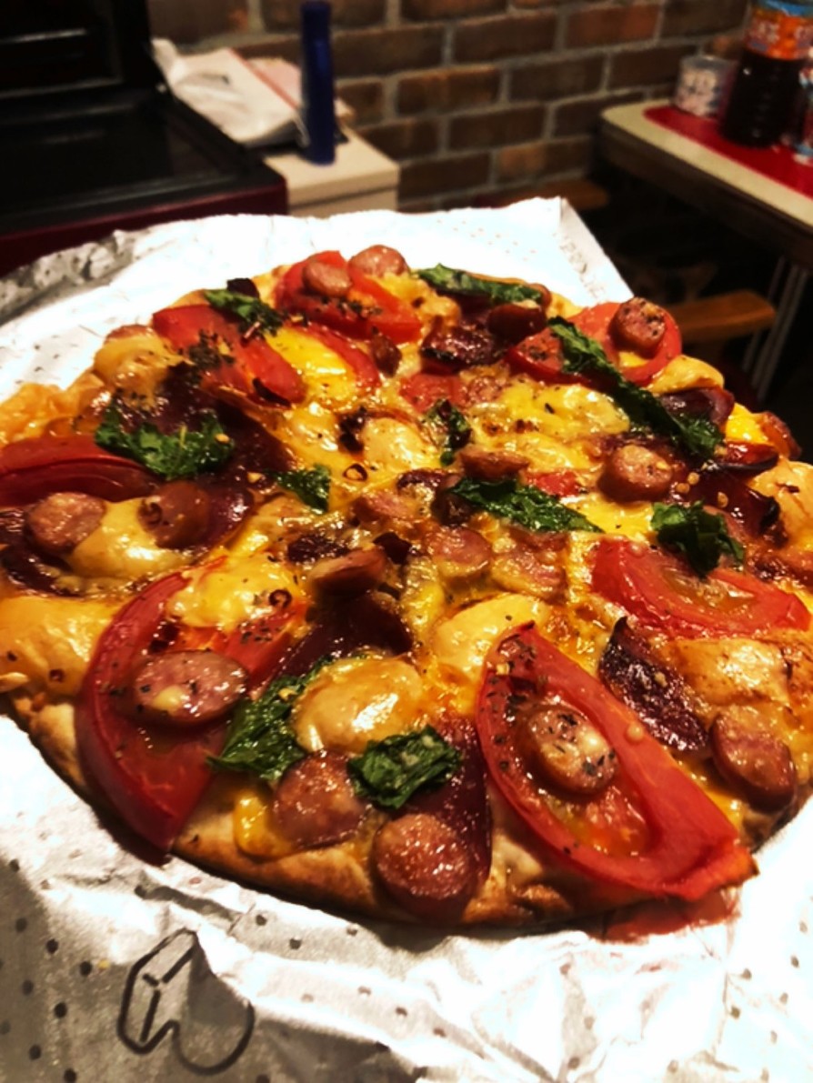 ディアボロピザ　冷蔵ピザで作れますの画像