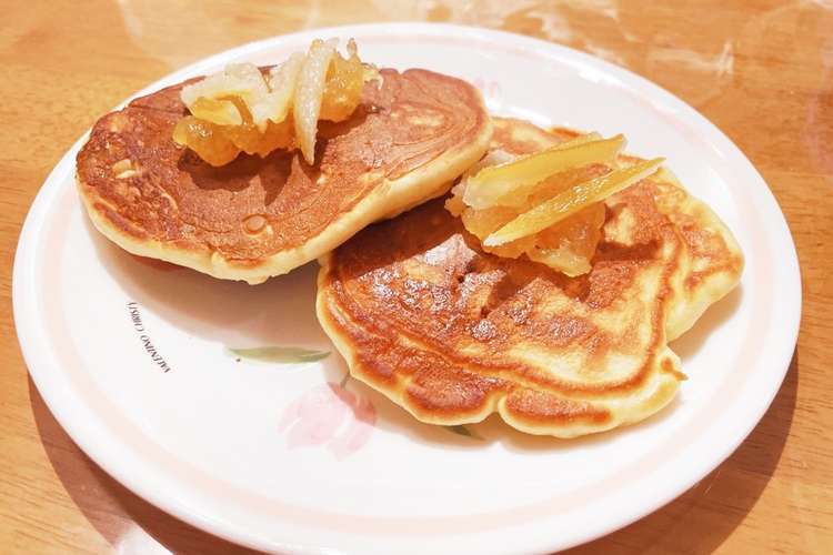 レモンピール入りホットケーキ レシピ 作り方 By Hikari49 クックパッド 簡単おいしいみんなのレシピが367万品