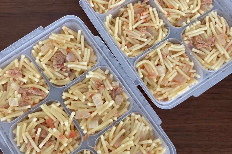 離乳食後期 トマトのツナのパスタ レシピ 作り方 By ぉりん クックパッド 簡単おいしいみんなのレシピが357万品