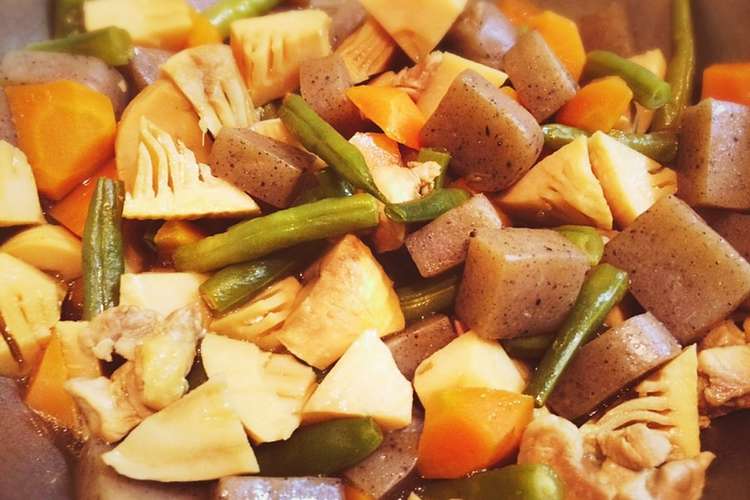 簡単おかず 手軽に作れる筑前煮 レシピ 作り方 By カドズキッチン クックパッド 簡単おいしいみんなのレシピが359万品