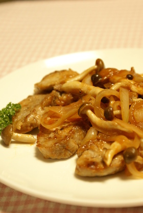 絶品☆豚ヒレ肉のポークチャップ