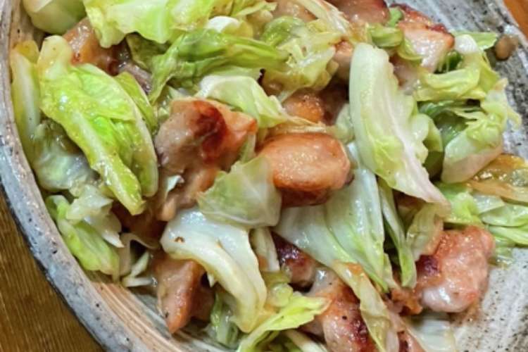鶏胸肉とキャベツの梅炒め レシピ 作り方 By 川相いぬこ クックパッド 簡単おいしいみんなのレシピが356万品