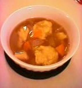 ★冷え込む夜に、すいとん★