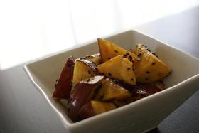 秋の楽しみ♪ホクホク大学イモ。。。