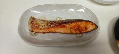 鮭のバター醤油焼きの写真