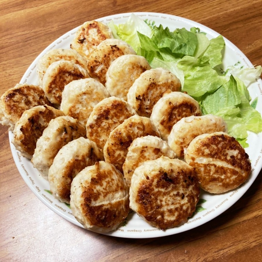 ❀ダイエット中にも❀豆腐チキンバーグの画像