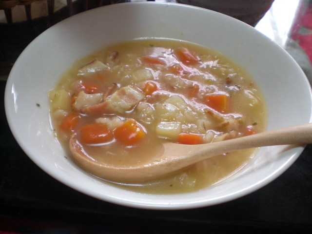 野菜がおいしい☆押麦スープの画像