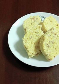 【便秘解消】納豆オートミール蒸しパン