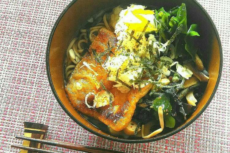 山菜キツネ蕎麦 大根おろし添え柚子風味 レシピ 作り方 By 愛乙女 愛 クックパッド 簡単おいしいみんなのレシピが372万品