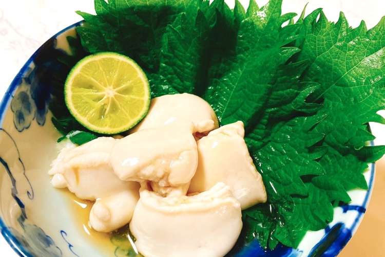 天然真鯛の白子ポン酢 レシピ 作り方 By 1cchie クックパッド 簡単おいしいみんなのレシピが353万品