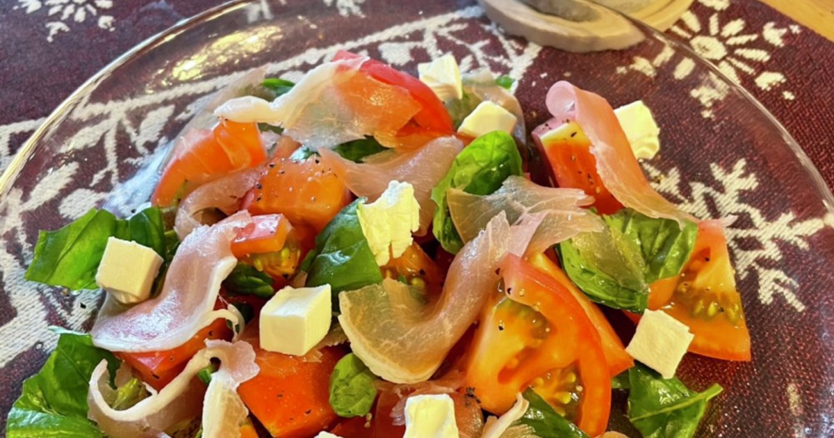 トマトと生ハムのバジルなマリネ レシピ 作り方 By 青空にうかぶくも クックパッド 簡単おいしいみんなのレシピが360万品