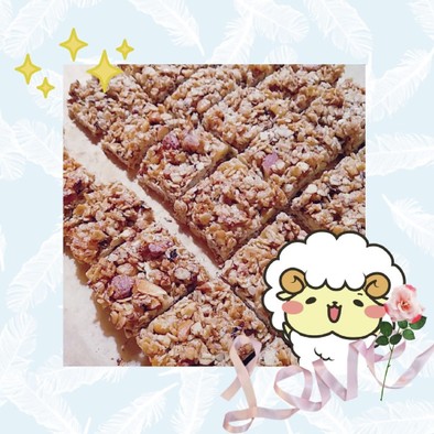 マクロビ☆ナッツとオートミールのクッキーの写真