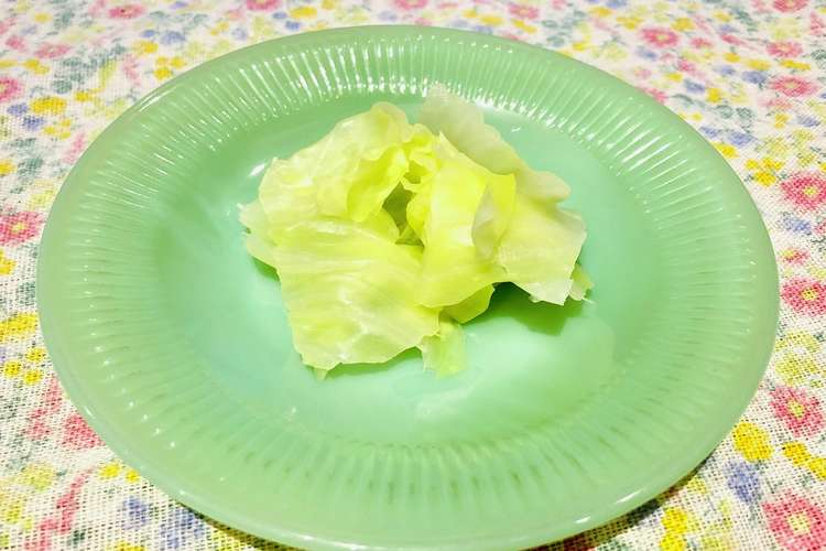 食前に 温キャベツ レシピ 作り方 By ららるー クックパッド 簡単おいしいみんなのレシピが372万品