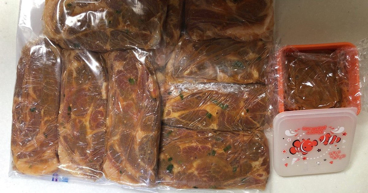 コストコ豚にんにく味噌漬けの保存 レシピ 作り方 By ミントみんと クックパッド 簡単おいしいみんなのレシピが356万品