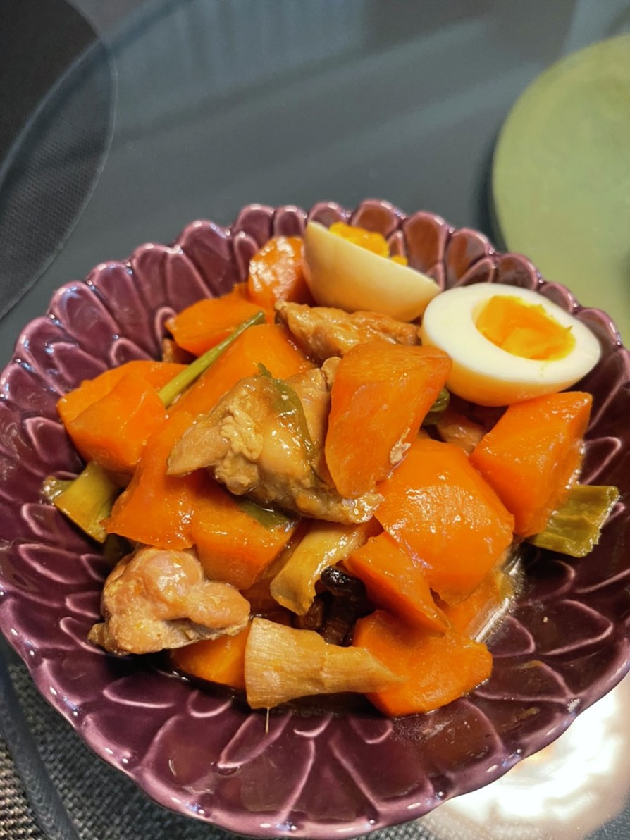 鶏肉とにんじんの中華煮の画像