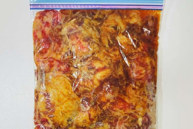 下味冷凍 牛肉コチュジャン漬け レシピ 作り方 By かけだしの主婦 クックパッド 簡単おいしいみんなのレシピが355万品